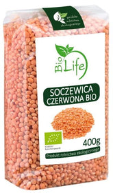 Lentejas rojas 400g EKO BIO LIFE